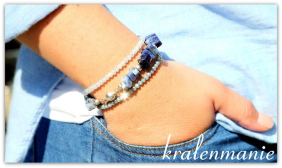 Inspiratie: Split kralen armbandje